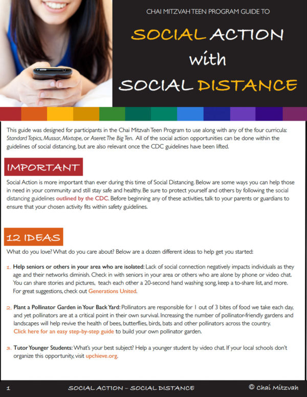 Social Action with Social Distance