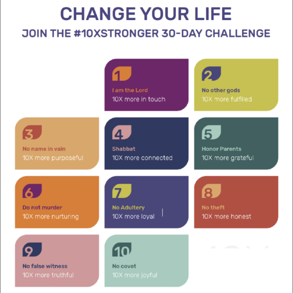 #10XSTRONGER 30-Day Challenge Booklet - Printed