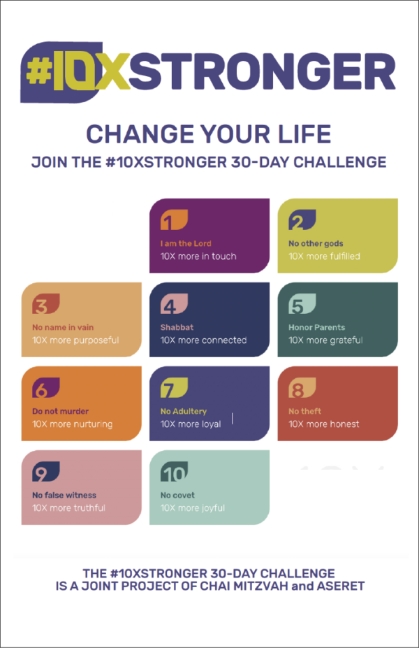 #10XSTRONGER 30-Day Challenge Booklet - Printed