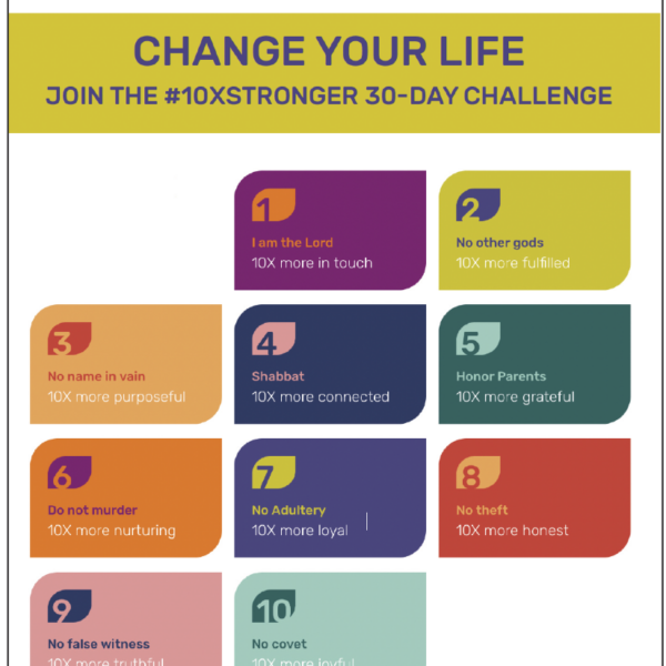 #10XSTRONGER 30-Day Challenge Digital Booklet