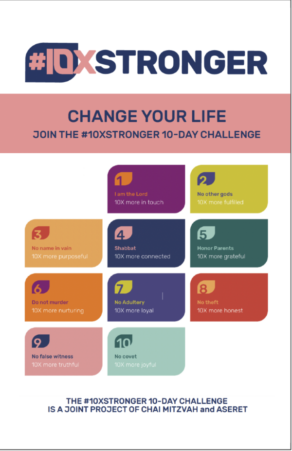 #10XSTRONGER 10-Day Challenge Digital Booklet