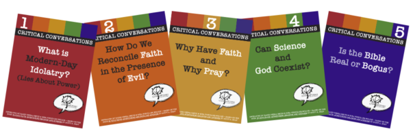 Critical Conversations discussion guides for In Good Faith groups: PRINTED PACKET