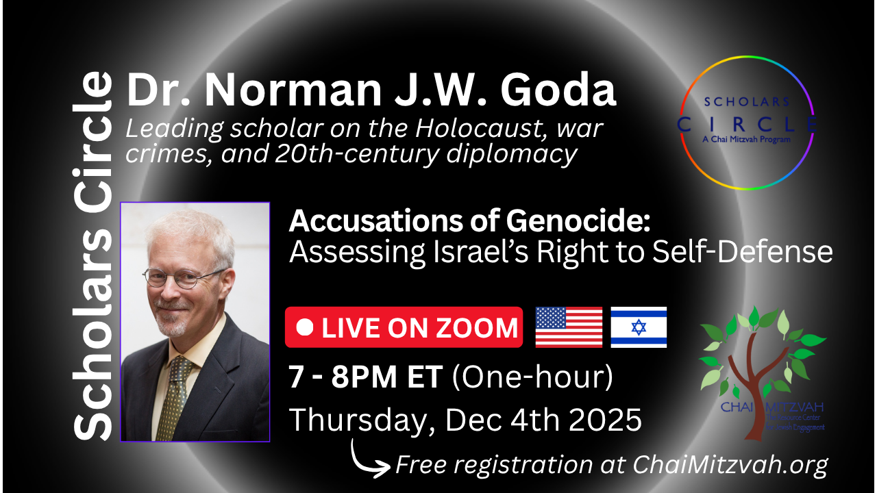 ACCUSATIONS OF GENOCIDE: Assessing Israel’s Right to Self-Defense