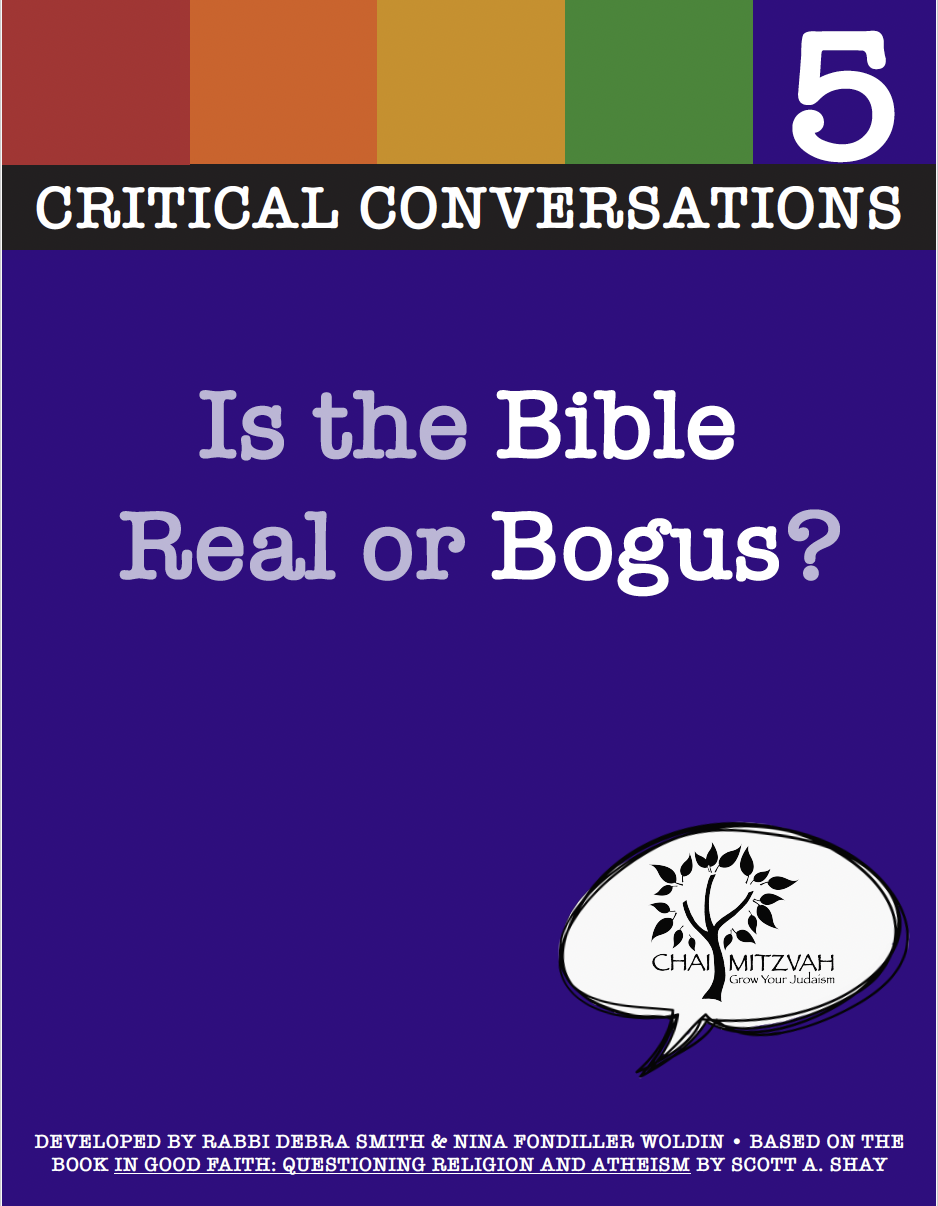 Critical Conversations: Topic – Is the Bible Real or Bogus?